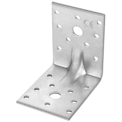 Reinforced carpentry angle bracket