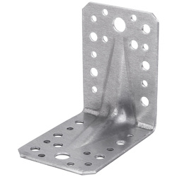 Reinforced carpentry angle bracket 90 x 90 x 65 x 2,5 mm (50)