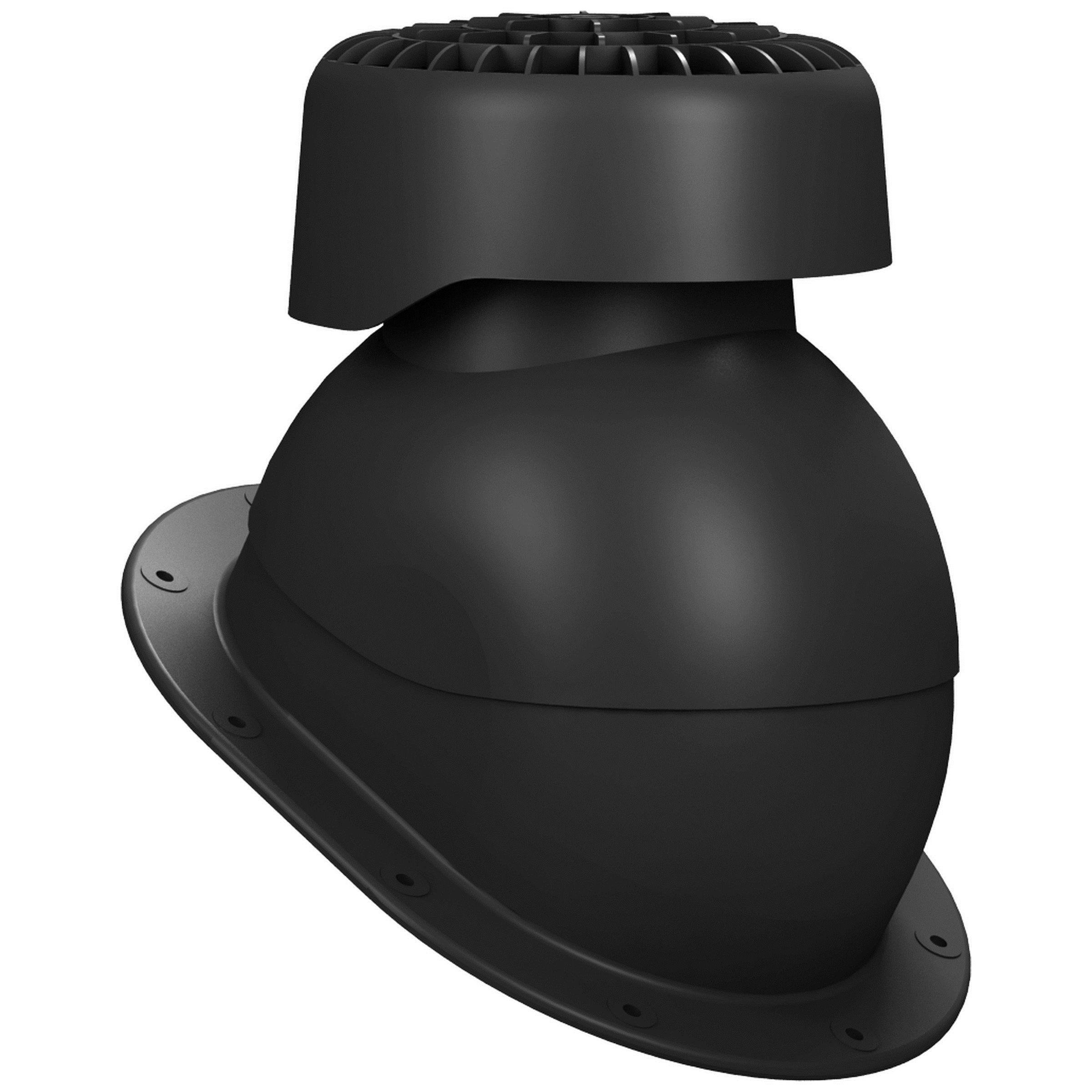 NORMAL Sewer vent for flat roofing Black RAL 9005 Products \ Roof