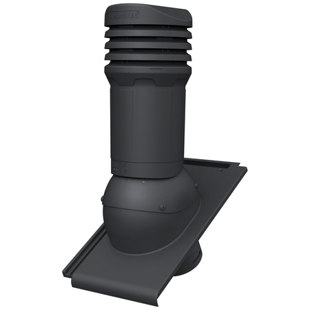 Insulated roof vent FLUXAR Ø125mm for ceramic and concrete tiles