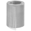 Aluminum eaves ventilation grid roll 100 mm x 5 rm