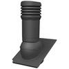Insulated roof vent FLUXAR Ø125mm for ceramic and concrete tiles