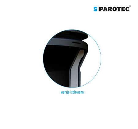 Insulated roof vent FLUXAR Ø125mm for flat sheets and bitumen roofing