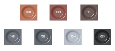 Sewer vent FLUXAR Ø125mm for metal sheet tiles