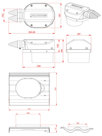 Solar passage FLUXAR  for ceramic and concrete tiles
