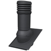 Insulated roof vent FLUXAR Ø125mm for ceramic and concrete tiles
