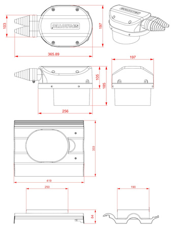 Solar passage FLUXAR  for ceramic and concrete tiles