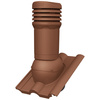 Insulated roof vent FLUXAR Ø125mm for ceramic and concrete tiles