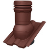 Sewer vent FLUXAR Ø125mm for ceramic and concrete tiles