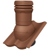 Sewer vent FLUXAR Ø125mm for ceramic and concrete tiles