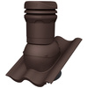 Sewer vent FLUXAR Ø125mm for ceramic and concrete tiles