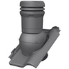 Sewer vent FLUXAR Ø125mm for ceramic and concrete tiles
