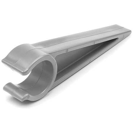 Anti-snow spike for snow guard system