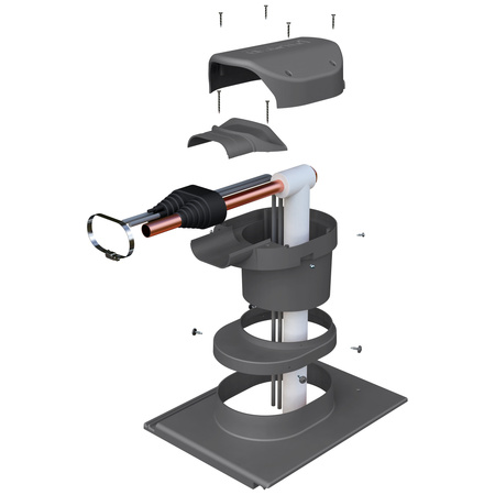 Przejście solarne FLUXAR do blachodachówki