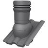 Sewer vent FLUXAR Ø125mm for ceramic and concrete tiles