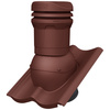 Sewer vent FLUXAR Ø125mm for ceramic and concrete tiles