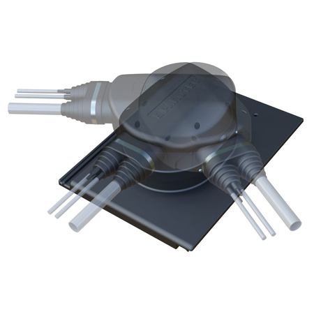 Solar passage FLUXAR  for ceramic and concrete tiles