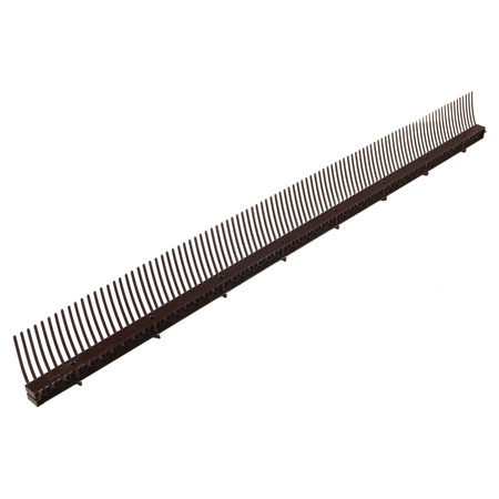 Eaves comb with ventilation grid