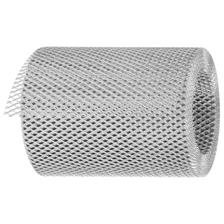 Aluminum eaves ventilation grid roll 100 mm x 5 rm
