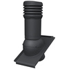 Insulated roof vent FLUXAR Ø125mm for ceramic and concrete tiles