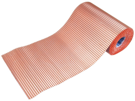 PAROTEC 2D pleated copper chimney tape