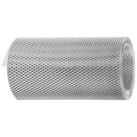 Aluminum eaves ventilation grid roll 150 mm x 5 rm