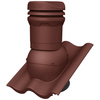 Sewer vent FLUXAR Ø125mm for ceramic and concrete tiles