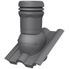 Sewer vent FLUXAR Ø125mm for ceramic and concrete tiles