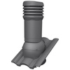 Insulated roof vent FLUXAR Ø125mm for ceramic and concrete tiles