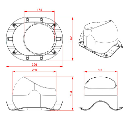 Roof vent with condensate drain FLUXAR Ø125mm for metal sheet tiles