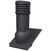 Insulated roof vent FLUXAR Ø125mm for ceramic and concrete tiles