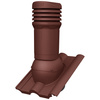 Roof vent with condensate drain FLUXAR Ø125mm for ceramic and concrete tiles