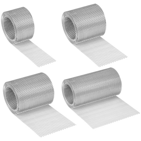 Aluminum eaves ventilation grid roll 100 mm x 5 rm