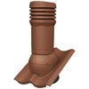 Roof vent with condensate drain FLUXAR Ø125mm for ceramic and concrete tiles
