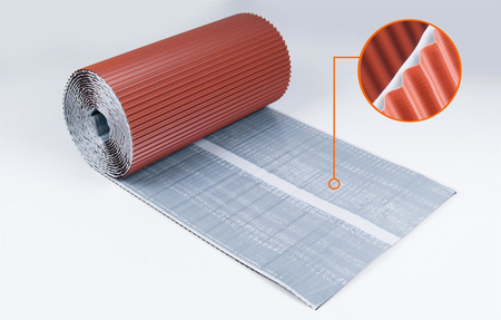 PAROTEC 2D pleated lead chimney tape