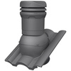 Sewer vent FLUXAR Ø125mm for ceramic and concrete tiles