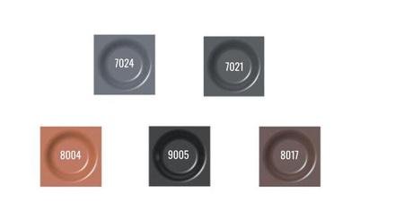 Sewer vent FLUXAR Ø125mm for ceramic and concrete tiles