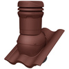 Sewer vent FLUXAR Ø125mm for ceramic and concrete tiles
