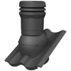 Sewer vent FLUXAR Ø125mm for ceramic and concrete tiles