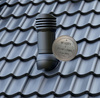 Insulated roof vent FLUXAR Ø125mm for metal sheet tiles