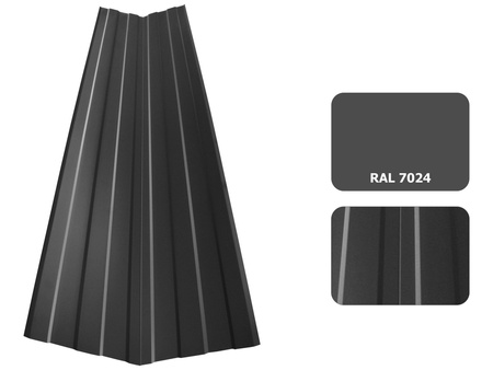 Roof valley flashing pressed along