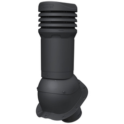 Roof vent with condensate drain FLUXAR Ø125mm for metal sheet tiles