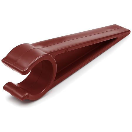 Anti-snow spike for snow guard system