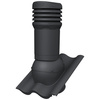 Insulated roof vent FLUXAR Ø125mm for ceramic and concrete tiles