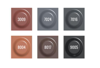 Kominek izolowany FLUXAR Ø125mm do pokryć płaskich