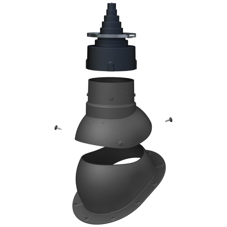 Przejście antenowe Fluxar do blachodachówki