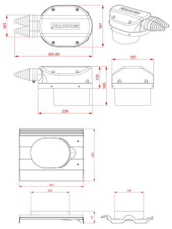 Solar passage FLUXAR  for ceramic and concrete tiles
