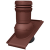 Sewer vent FLUXAR  Ø125mm for ceramic and concrete tiles