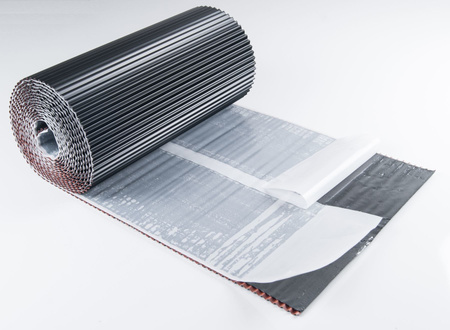 PAROTEC taśma kominowa aluminiowa 2D ryflowana