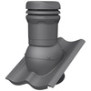 Sewer vent FLUXAR Ø125mm for ceramic and concrete tiles